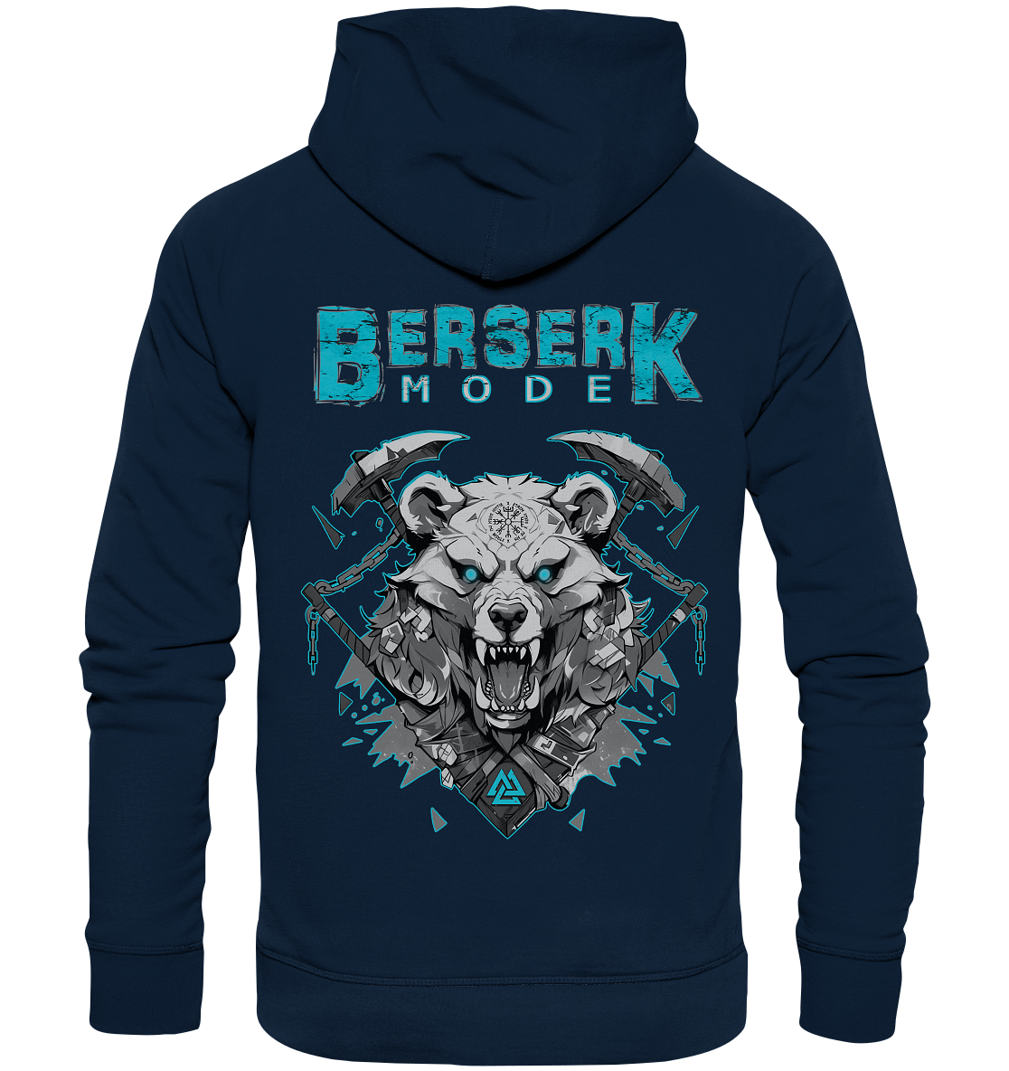 Berserk Mode Bear - Organic Basic Hoodie