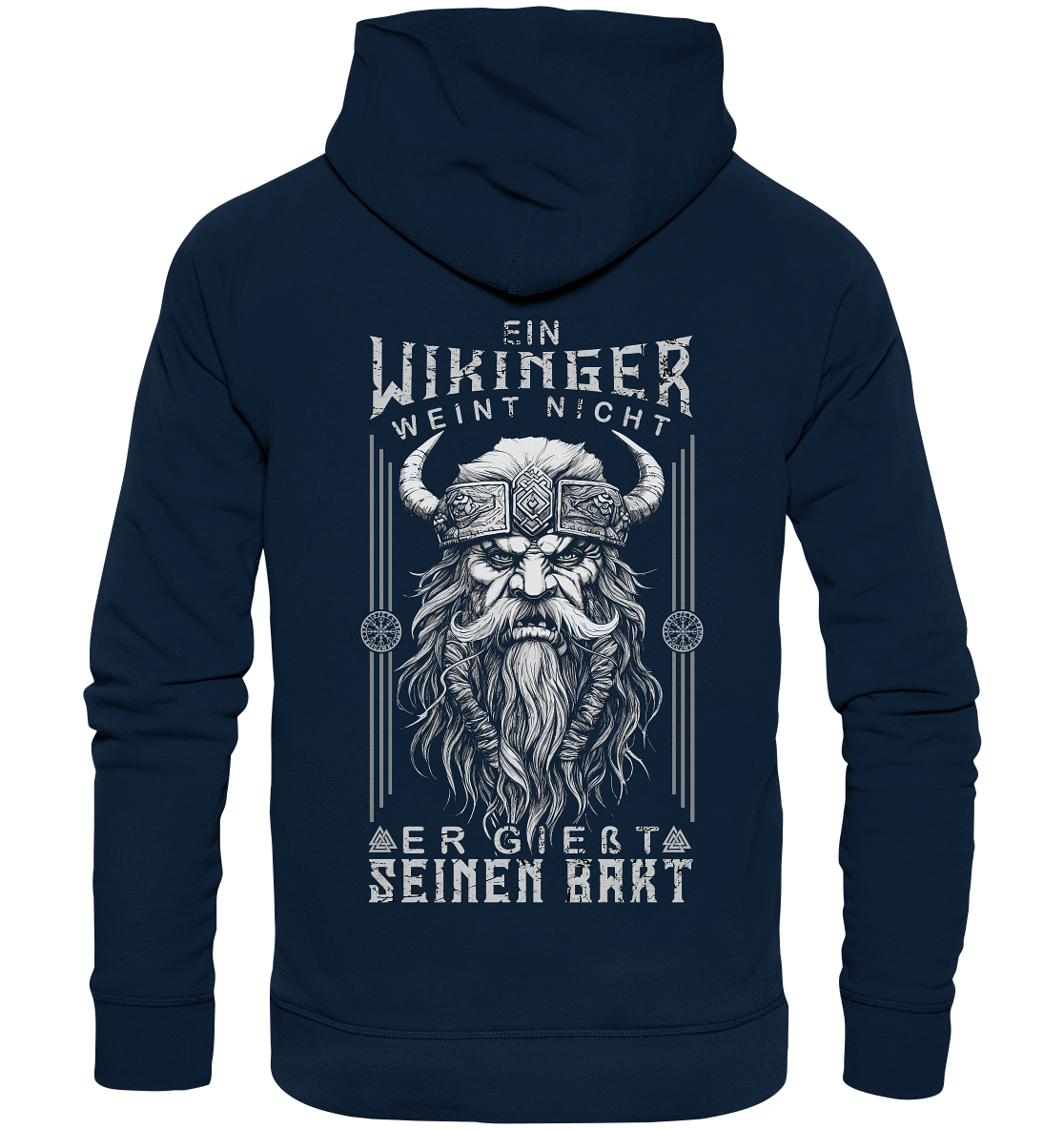 Ein Wikinger Weint Nicht - Organic Basic Hoodie