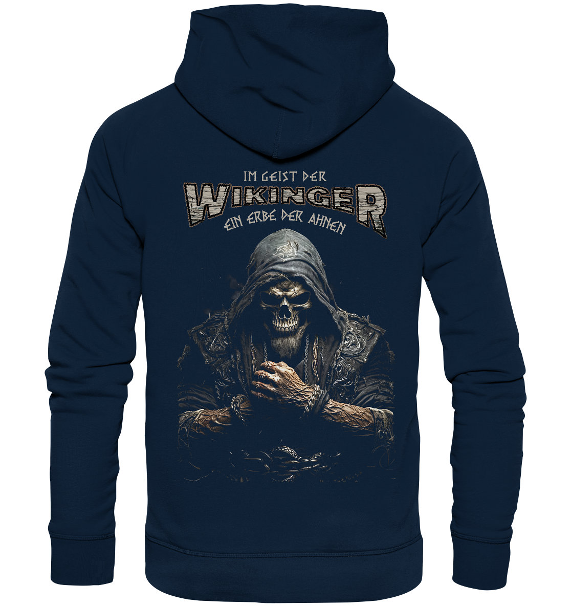 Im Geist Der Wikinger Ein Erbe Der Ahnen - Organic Basic Hoodie