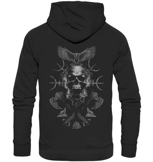 Skull Aegishjalmur - Organic Basic Hoodie | Sale