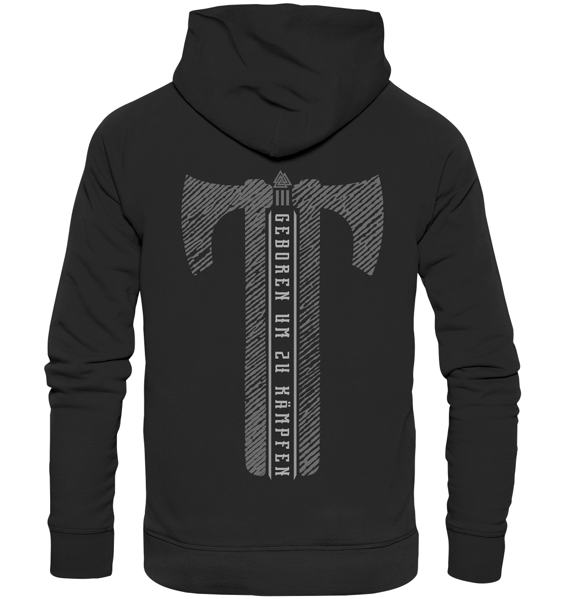 Geboren Um Zu Kämpfen  - Organic Basic Hoodie