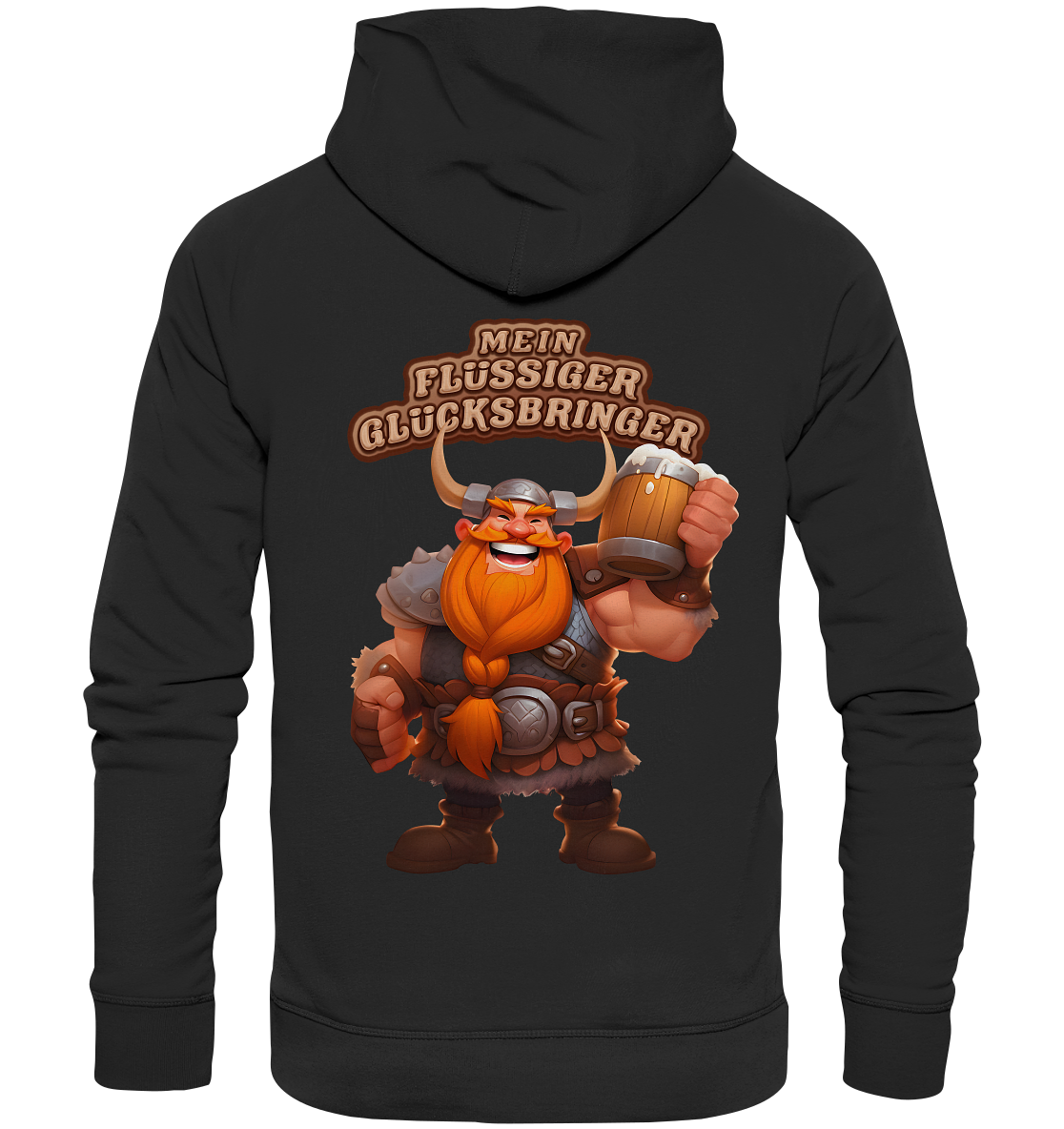 Mein Flüssiger Glücksbringer - Organic Basic Hoodie