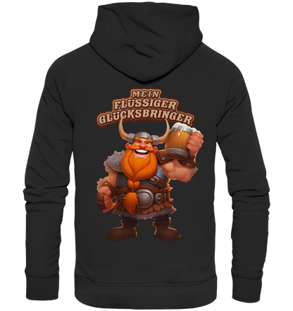 Mein Flüssiger Glücksbringer - Organic Basic Hoodie