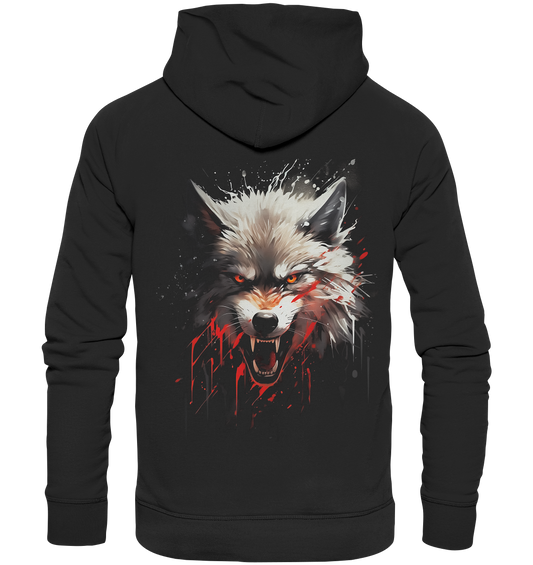 Nordic Wolf - Organic Basic Hoodie