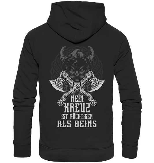 Mein Kreuz - Organic Basic Hoodie