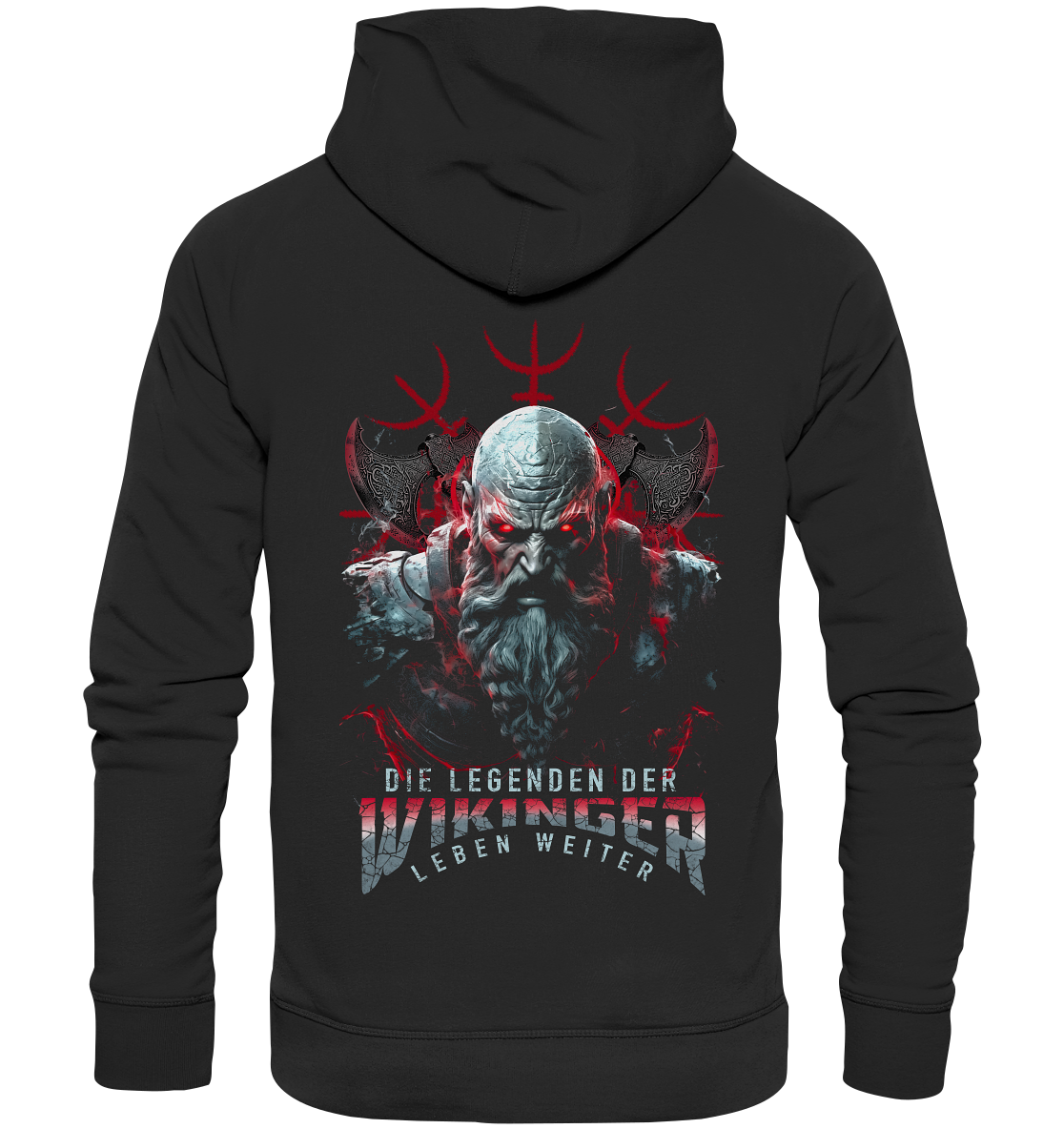 Wikinger Legende  - Organic Basic Hoodie