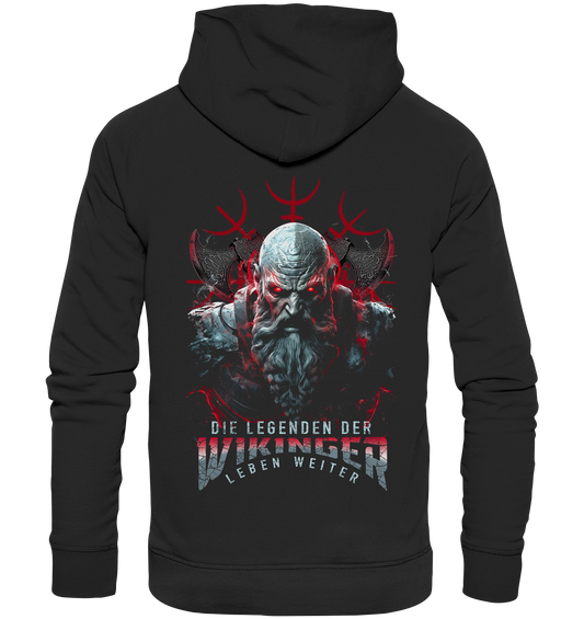 Wikinger Legende  - Organic Basic Hoodie