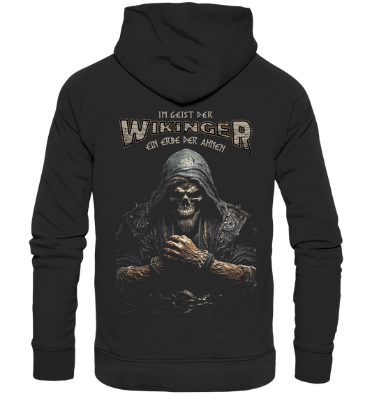 Im Geist Der Wikinger Ein Erbe Der Ahnen - Organic Basic Hoodie | Sale