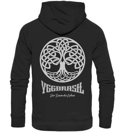 Yggdrasil Der Baum Des Lebens - Organic Basic Hoodie