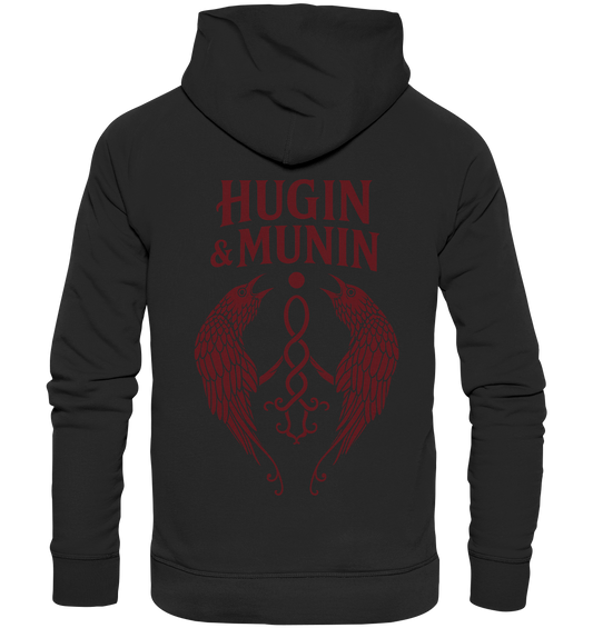 Hugin & Munin - Organic Basic Hoodie