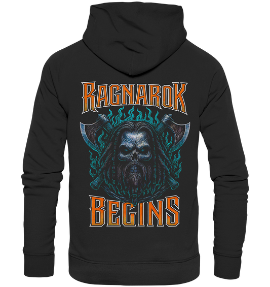 Ragnarok Begins - Organic Basic Hoodie