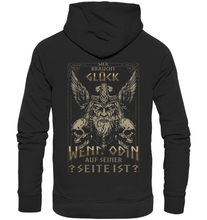 Wer Braucht Glück ....  - Organic Basic Hoodie