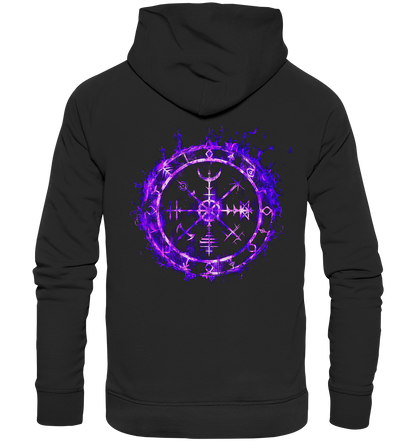 Vegvisir Abstrarkt - Organic Basic Hoodie