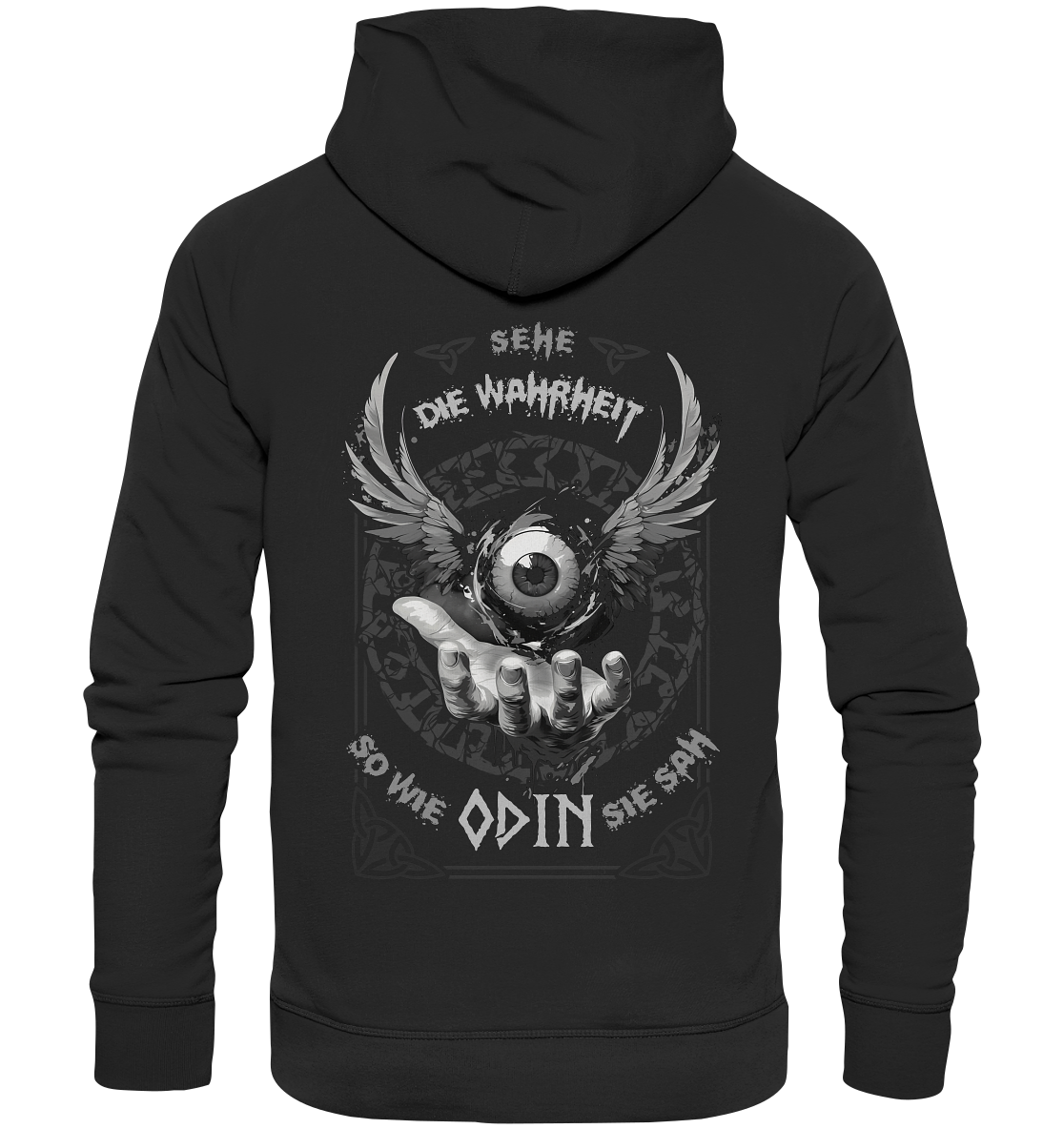 Auge von Odin - Organic Basic Hoodie