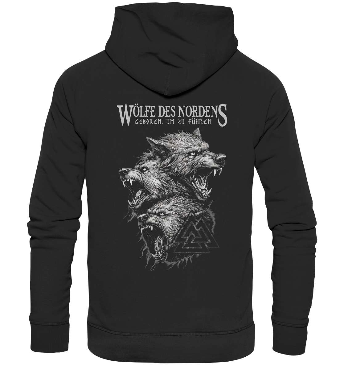 Wölfe Des Nordens - Organic Basic Hoodie