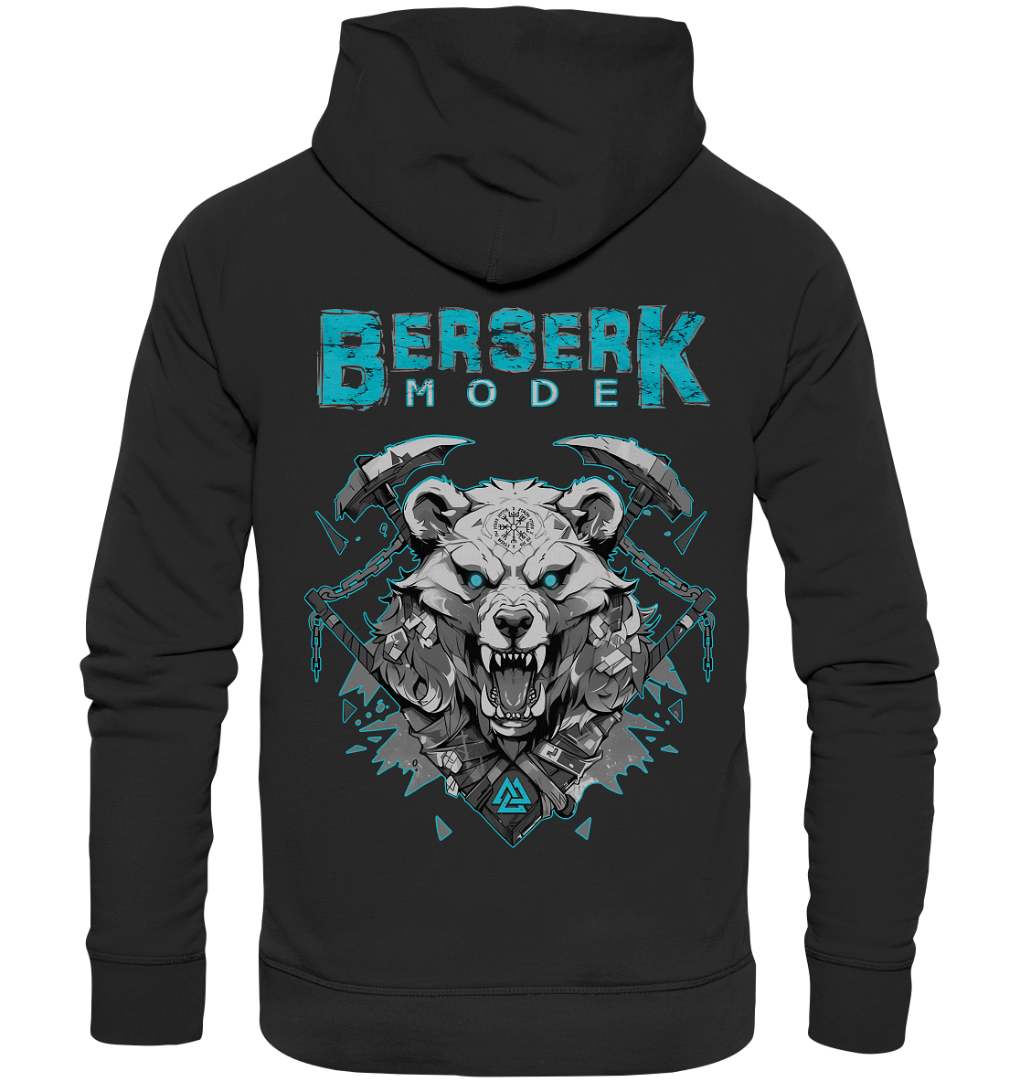 Berserk Mode Bear - Organic Basic Hoodie