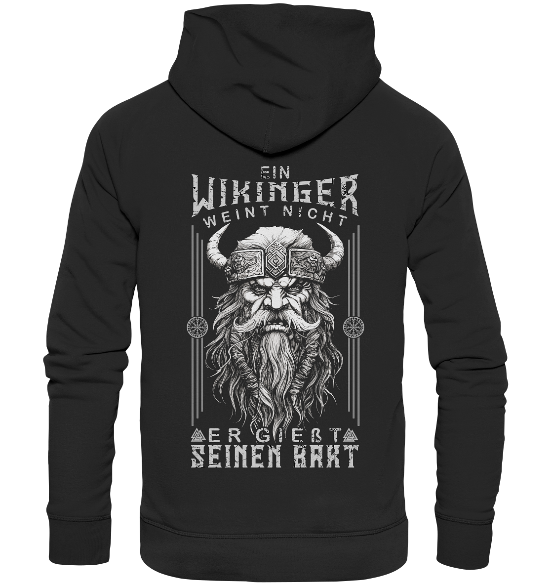 Ein Wikinger Weint Nicht - Organic Basic Hoodie