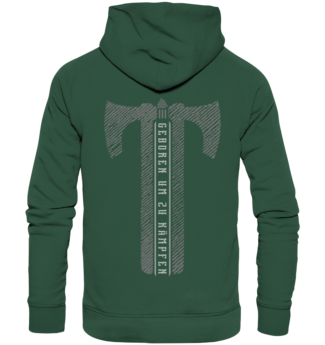 Geboren Um Zu Kämpfen  - Organic Basic Hoodie