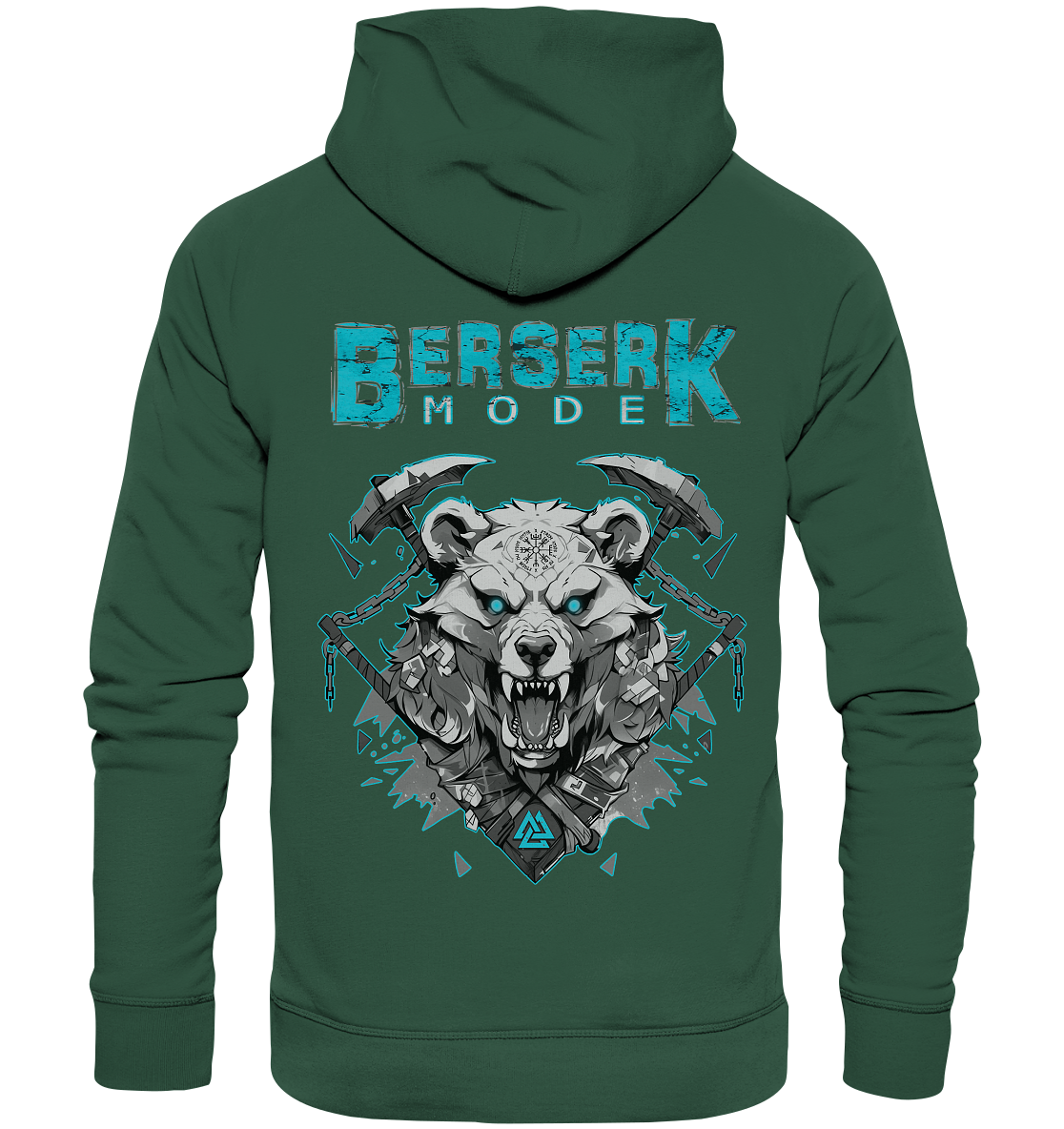 Berserk Mode Bear - Organic Basic Hoodie