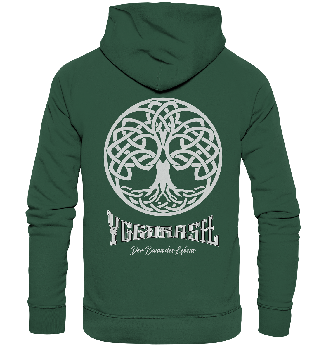 Yggdrasil Der Baum Des Lebens - Organic Basic Hoodie