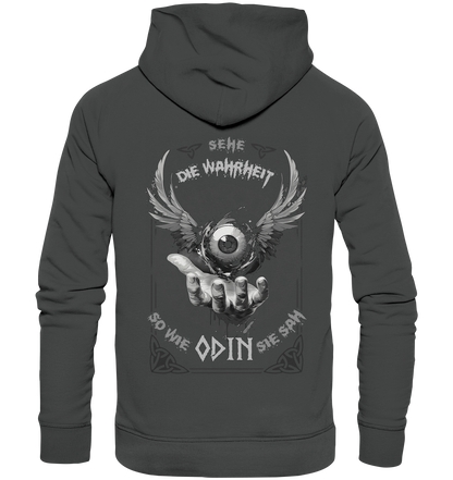 Auge von Odin - Organic Basic Hoodie