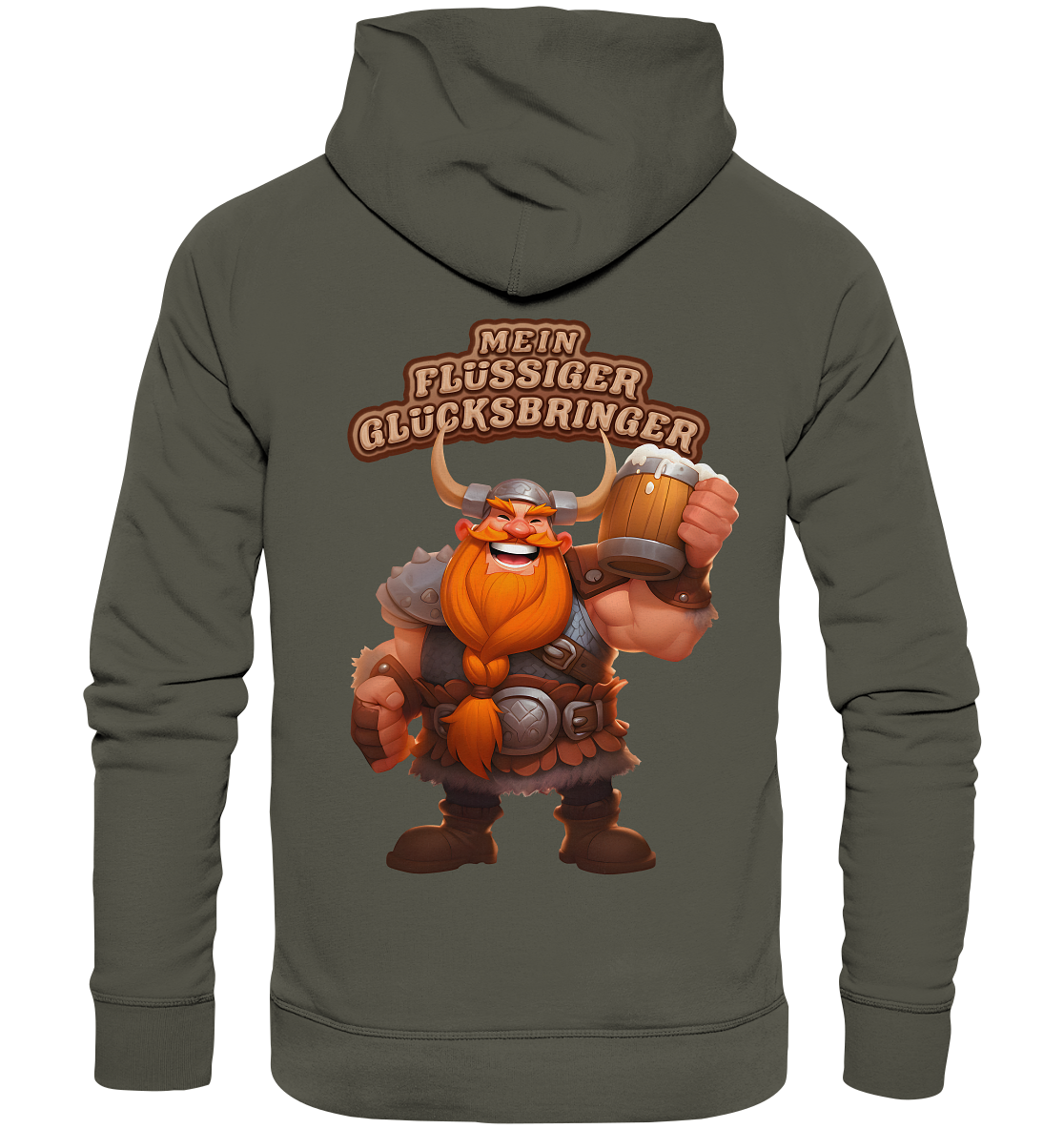 Mein Flüssiger Glücksbringer - Organic Basic Hoodie