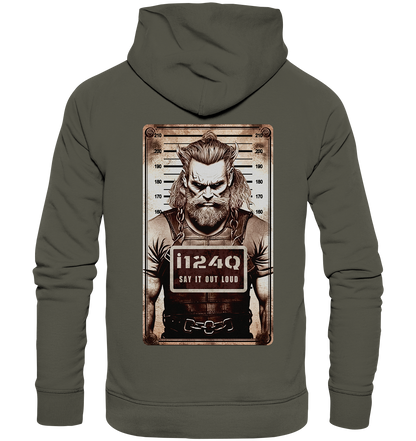 I124Q - Organic Basic Hoodie