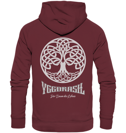 Yggdrasil Der Baum Des Lebens - Organic Basic Hoodie