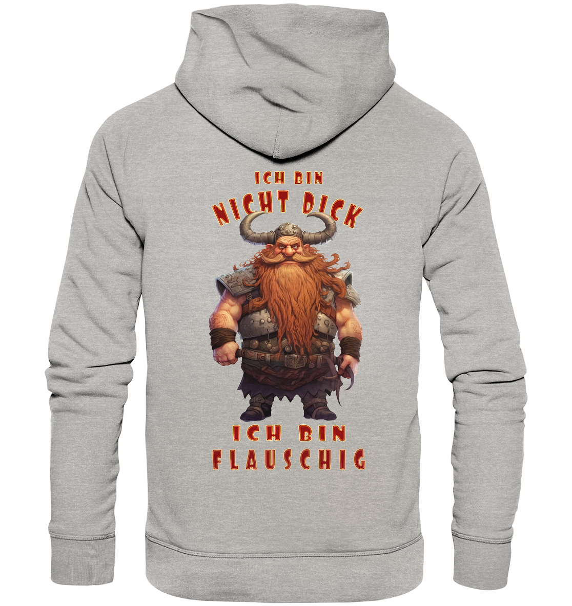 Ich Bin Nicht Dick  - Organic Basic Hoodie