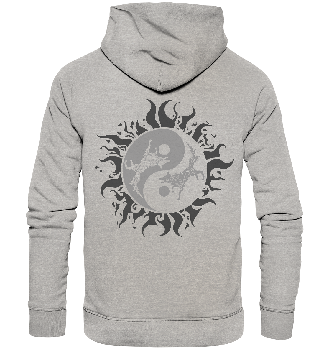 Odins Wölfe Geri und Freki  - Organic Basic Hoodie