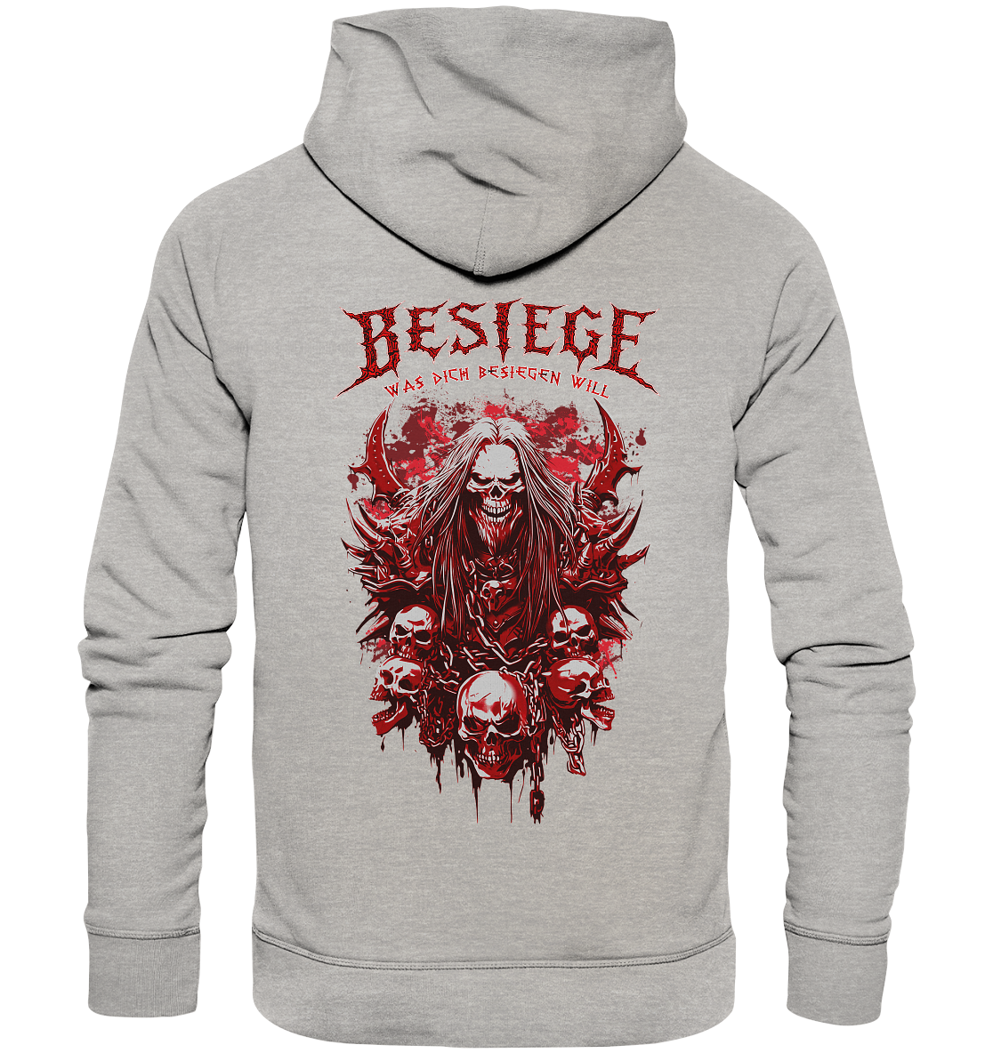 Besiege Was Dich Besiegen Will - Organic Basic Hoodie