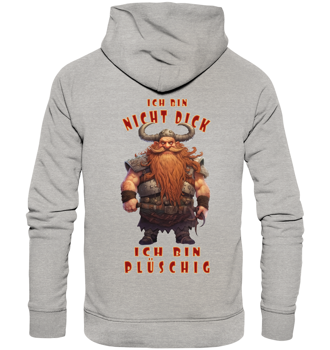 Ich Bin Nicht Dick - Organic Basic Hoodie