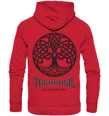 Yggdrasil Der Baum Des Lebens - Organic Basic Hoodie