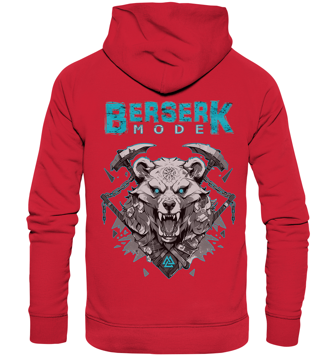 Berserk Mode Bear - Organic Basic Hoodie