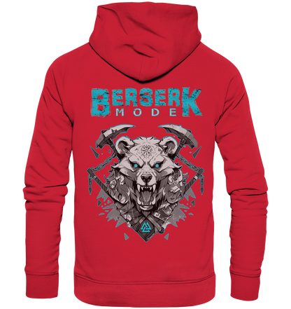 Berserk Mode Bear - Organic Basic Hoodie