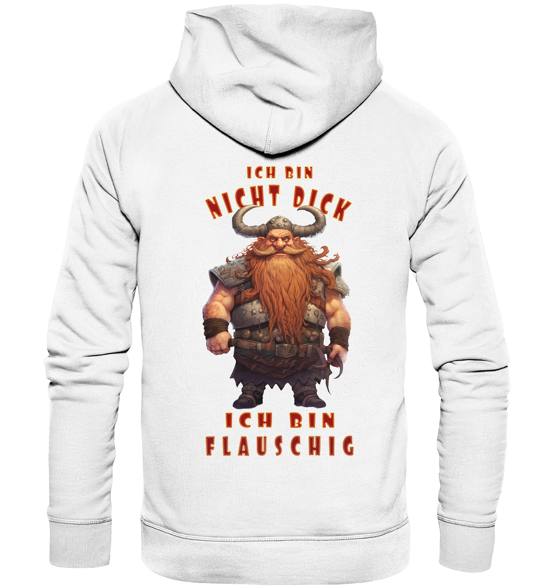 Ich Bin Nicht Dick  - Organic Basic Hoodie