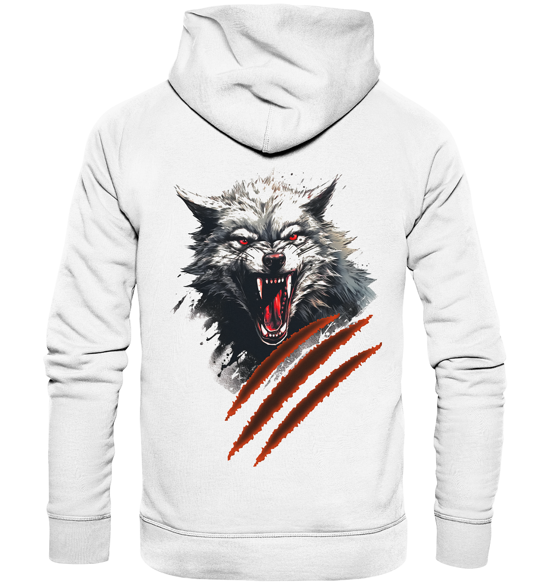 Wolf  - Organic Basic Hoodie