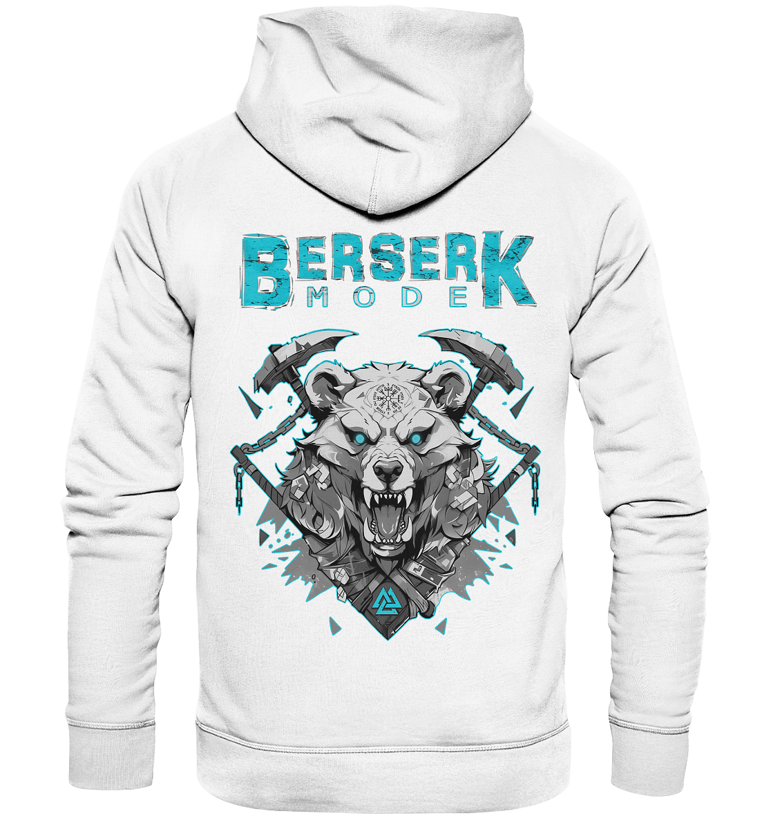 Berserk Mode Bear - Organic Basic Hoodie