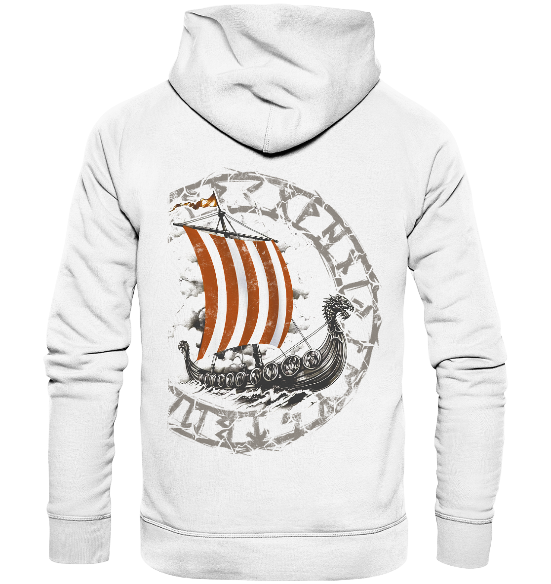 Drakkar Wikingerschiff - Organic Basic Hoodie