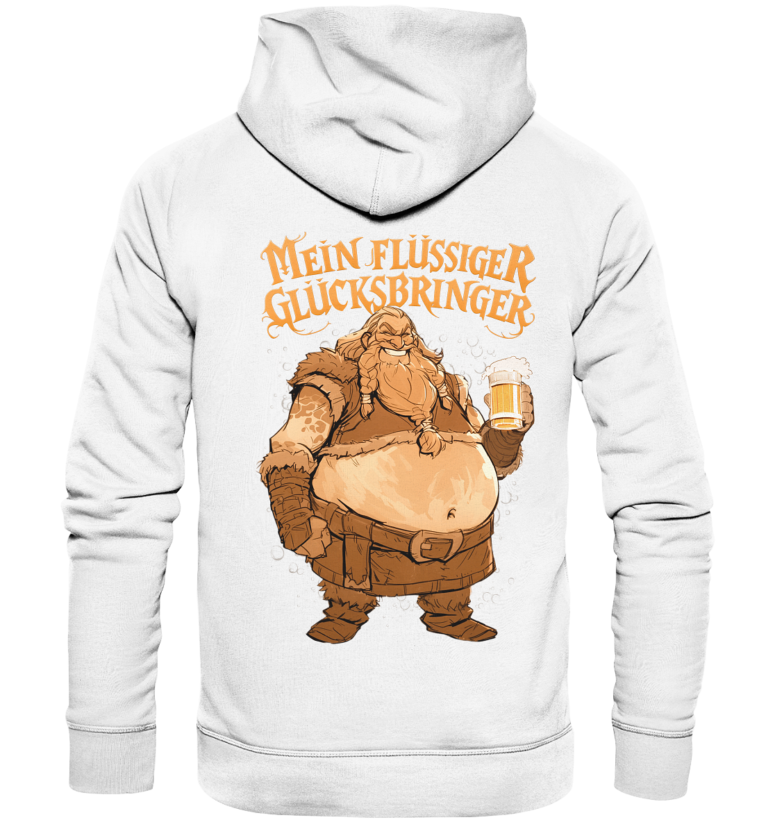 Mein Flüssiger Glücksbringer  - Organic Basic Hoodie