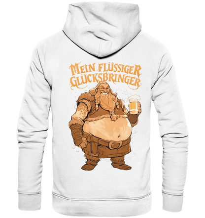 Mein Flüssiger Glücksbringer  - Organic Basic Hoodie