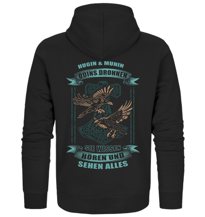 Odins Drohnen - Organic Zipper