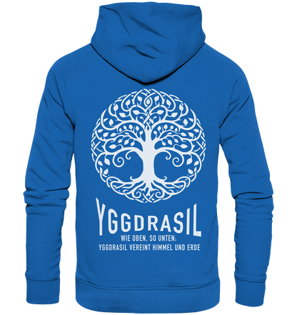 Yggdrasil Wie Oben, So Unten - Premium Unisex Hoodie