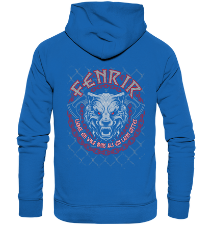 Nordic Wolf   Fenrir - Premium Unisex Hoodie