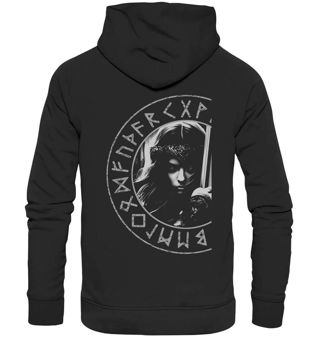 Wikinger Kriegerin Schildmaid - Premium Unisex Hoodie