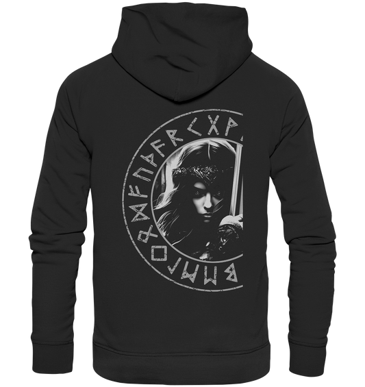 Wikinger Kriegerin Schildmaid - Premium Unisex Hoodie