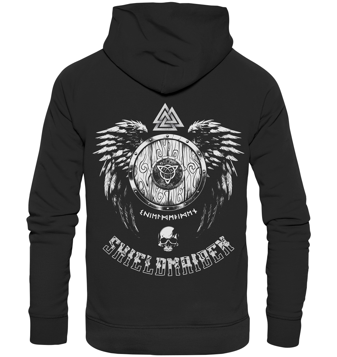 Shieldmaiden Wikinger Kriegerin - Premium Unisex Hoodie