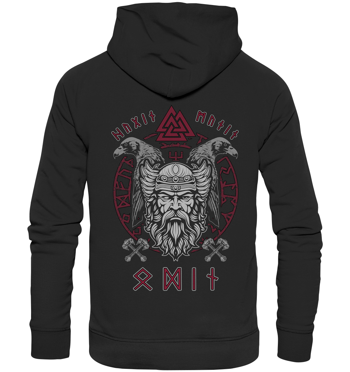 Odin Hugin Munin - Premium Unisex Hoodie