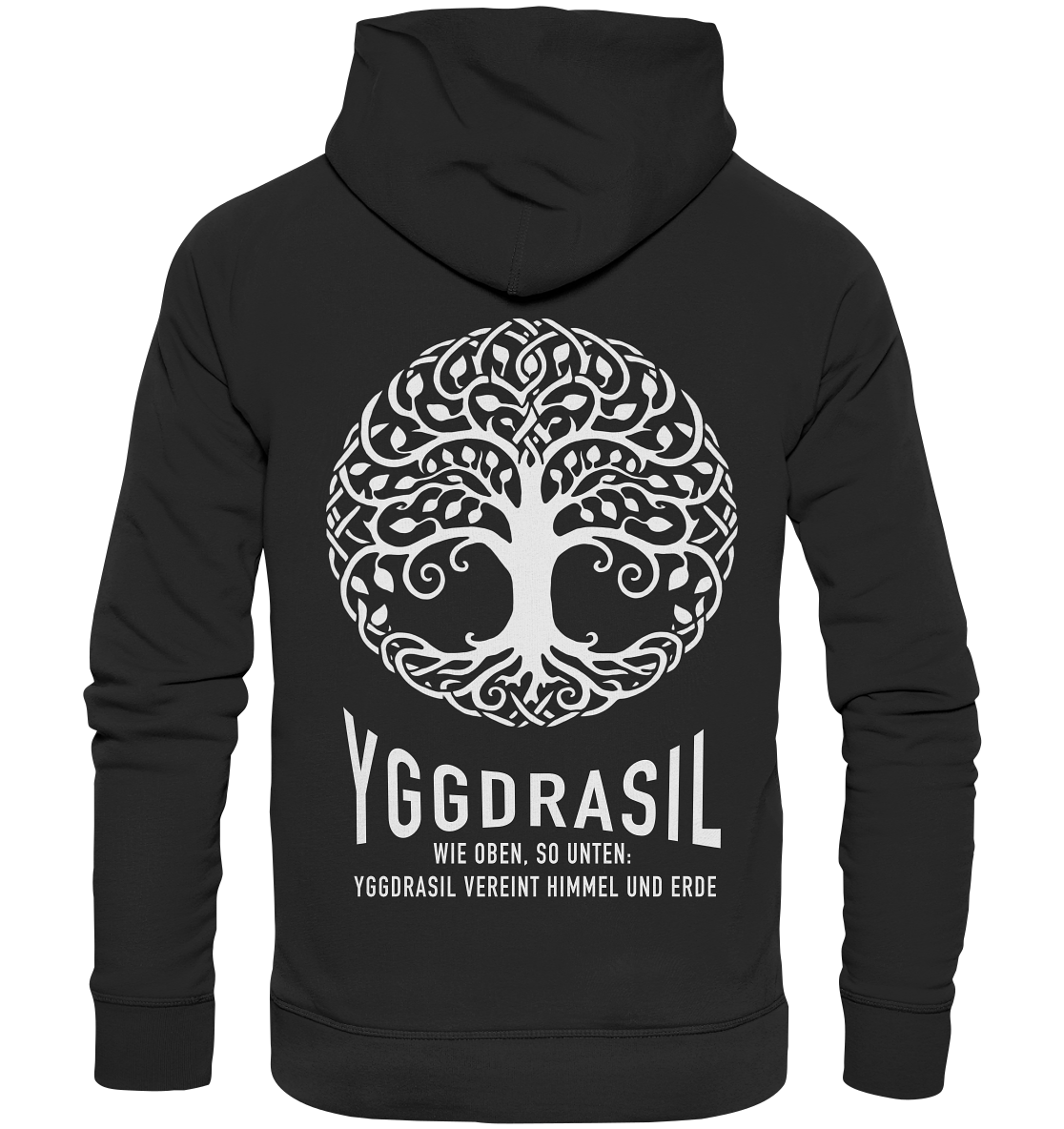 Yggdrasil Wie Oben, So Unten - Premium Unisex Hoodie