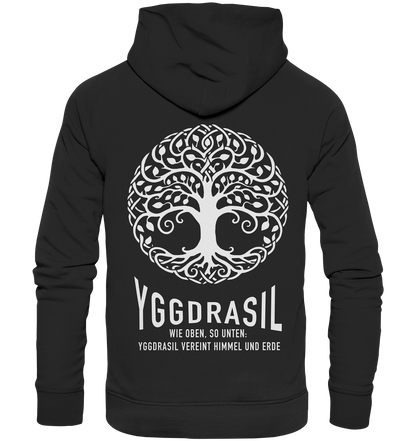 Yggdrasil Wie Oben, So Unten - Premium Unisex Hoodie